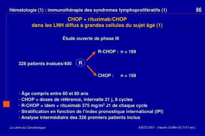 h matologie 1 immunoth rapie des syndromes lymphoprolif ratifs 1