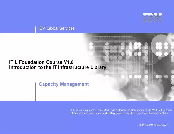 itil foundation course v1 0 introduction to the it infrastructure library