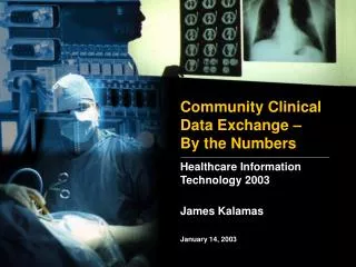 Community Clinical Data Exchange – By the Numbers
