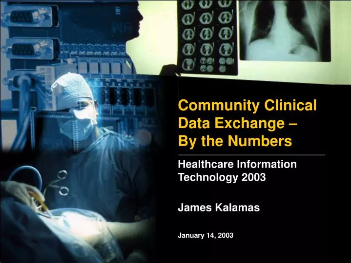 community clinical data exchange by the numbers
