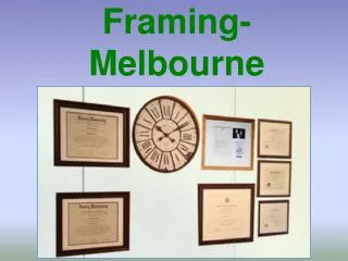 Certificate Framing-Melbourne Specialists