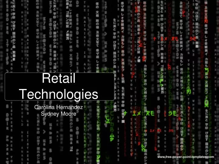 retail technologies
