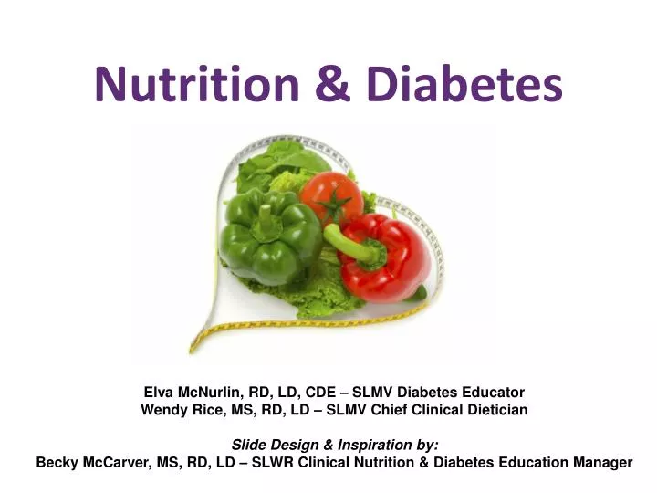 nutrition diabetes