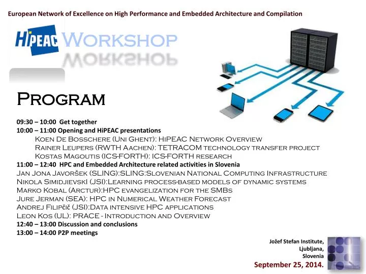 european network of excellence on high performance and embedded architecture and compilation