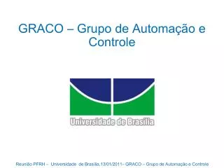 GRACO – Grupo de Automação e Controle