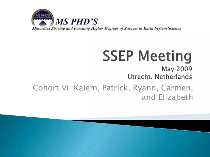 ssep meeting may 2009 utrecht netherlands
