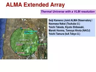 ALMA Extended Array