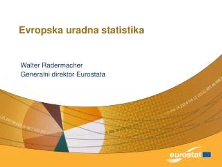 Evropska uradna statistika