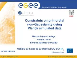 Constraints on primordial non-Gaussianity using Planck simulated data