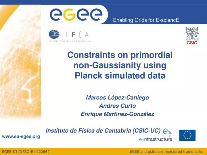 constraints on primordial non gaussianity using planck simulated data