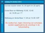 vrijdag 24 oktober 2014 - slide 1