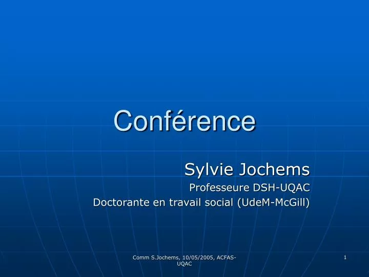 conf rence