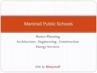 City of marshall, Minnesota Marshall Public Schools