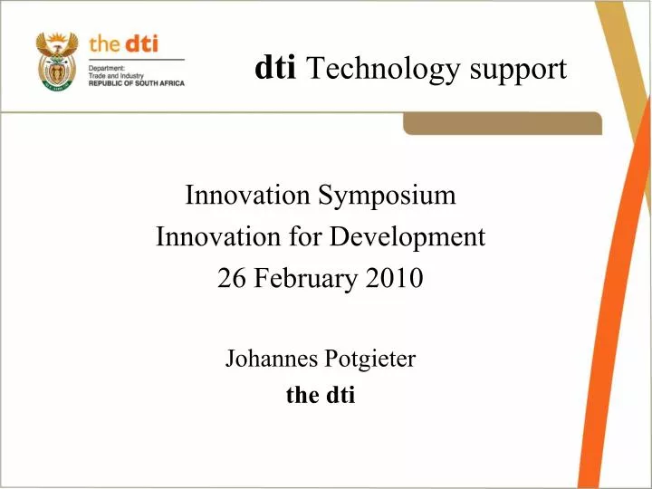 dti technology support
