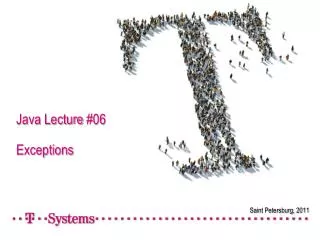Java Lecture #06 Exceptions