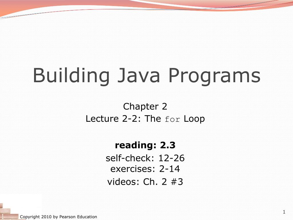 PPT - Building Java Programs PowerPoint Presentation, free download ...
