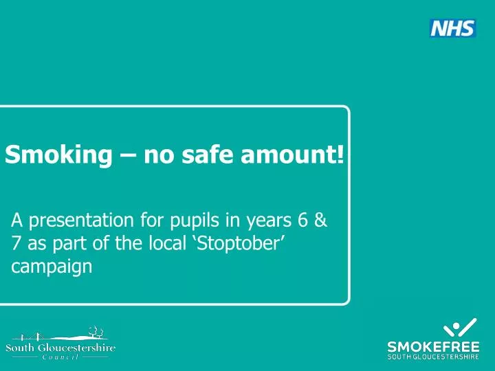 smoking no safe amount