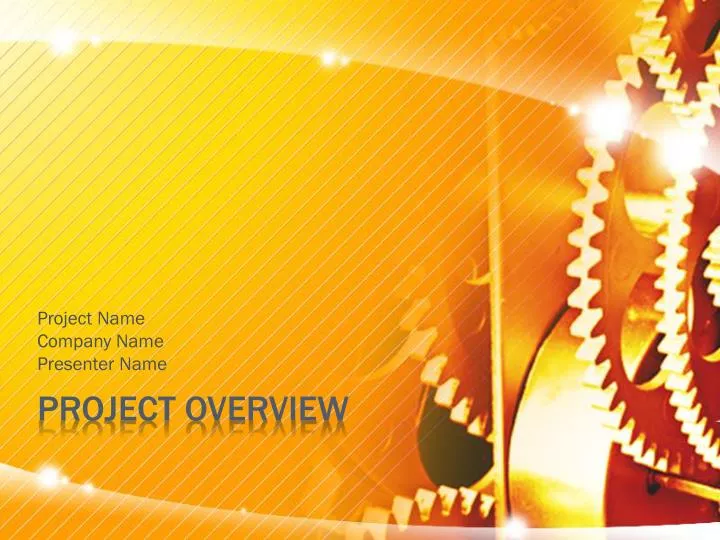 project name company name presenter name