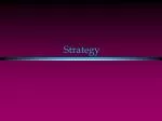 Strategy - slide 1