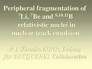 Peripheral fragmentation of 7 Li, 7 Be and 8,10,11 B relativistic nuclei in