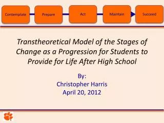 By: Christopher Harris April 20, 2012