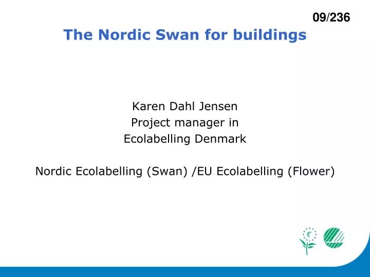 the nordic swan for buildings