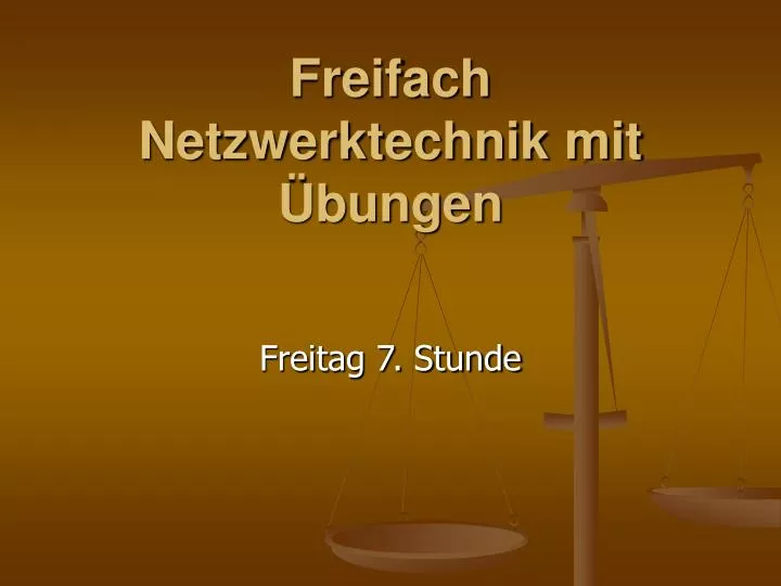 freifach netzwerktechnik mit bungen