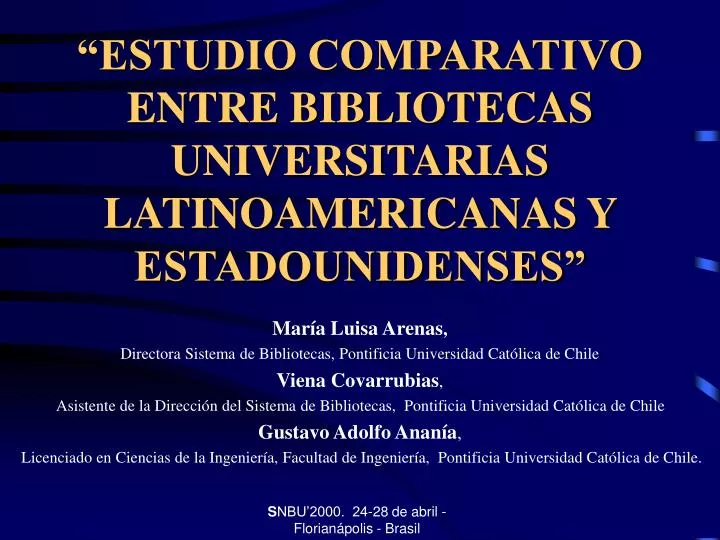 estudio comparativo entre bibliotecas universitarias latinoamericanas y estadounidenses