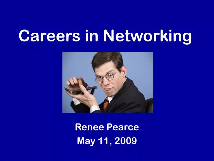 careers in networking
