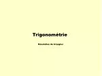 Trigonométrie - slide 1