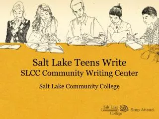 Salt Lake Teens Write SLCC Community Writing Center