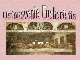 Ustanovenie Eucharistie