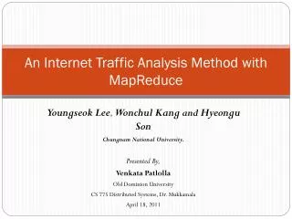 An Internet Traffic Analysis Method with MapReduce