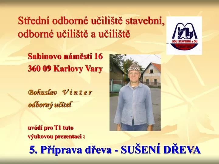 st edn odborn u ili t stavebn odborn u ili t a u ili t