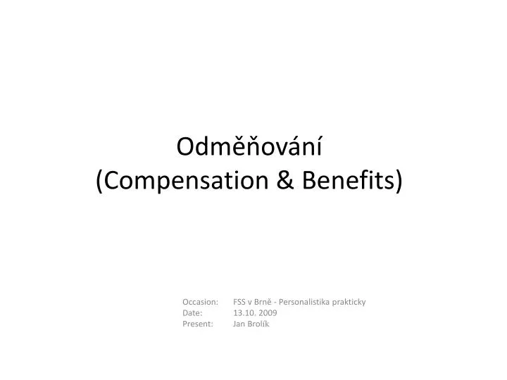odm ov n compensation benefits