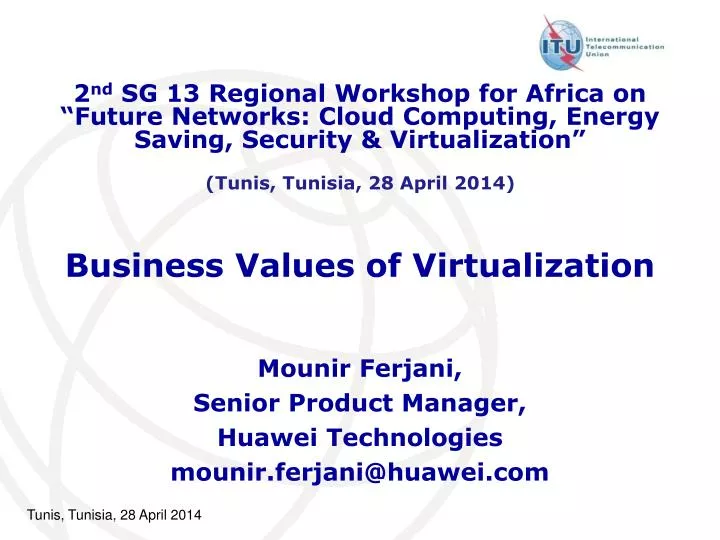 business values of virtualization
