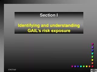 Section I Identifying and understanding GAIL’s risk exposure