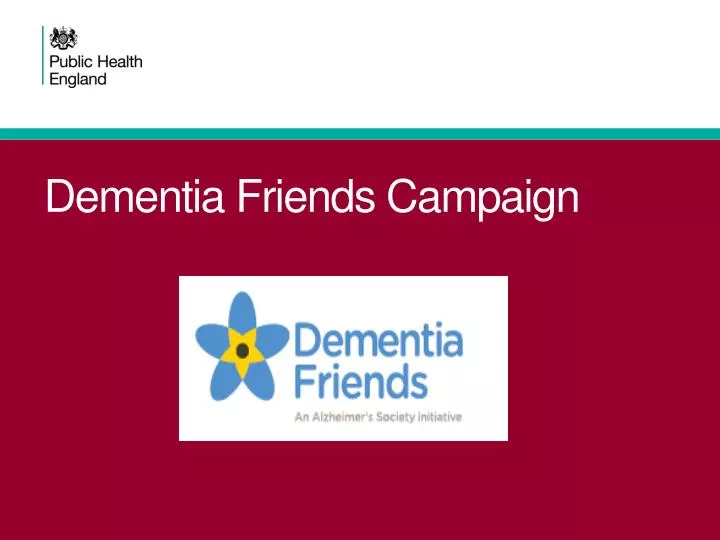dementia friends campaign
