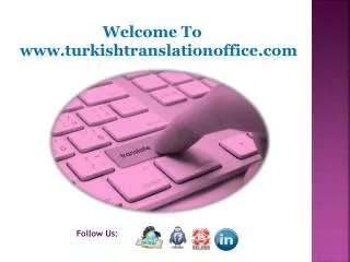 Turkish to English Translator with localization capacity