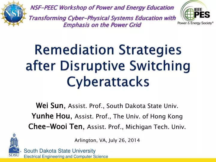 remediation strategies after disruptive switching cyberattacks