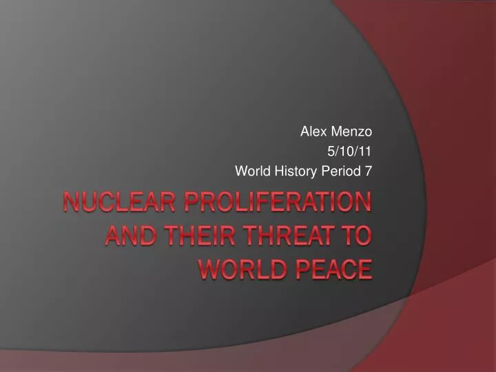 alex menzo 5 10 11 world history period 7