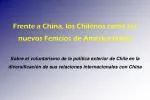 Frente a China, los Chilenos como los nuevos Fenicios de América latina