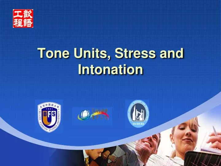 tone units stress and intonation