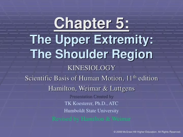chapter 5 the upper extremity the shoulder region