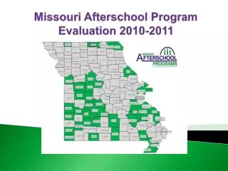 Missouri Afterschool Program Evaluation 2010-2011