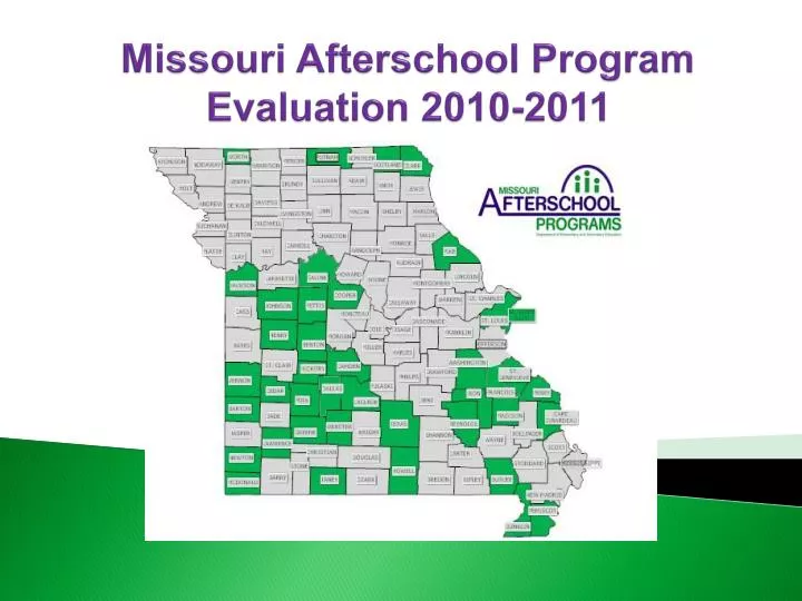 missouri afterschool program evaluation 2010 2011