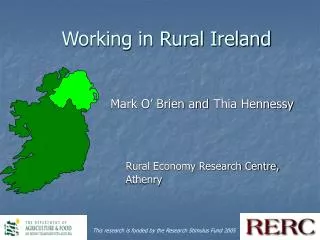 Working in Rural Ireland
