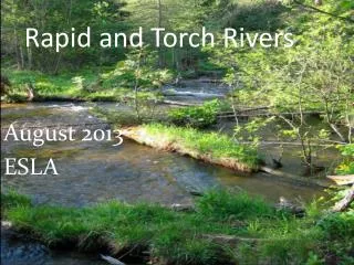 Rapid and Torch Rivers
