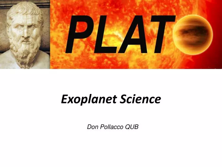 exoplanet science