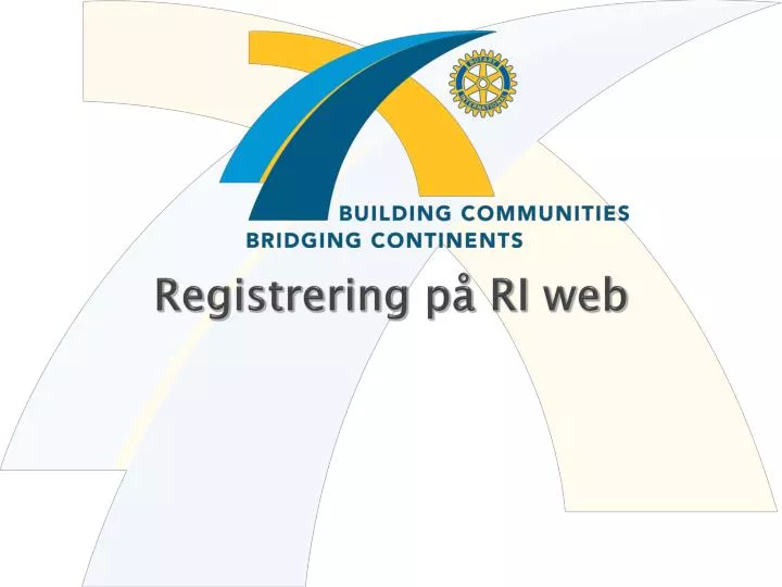 registrering p ri web